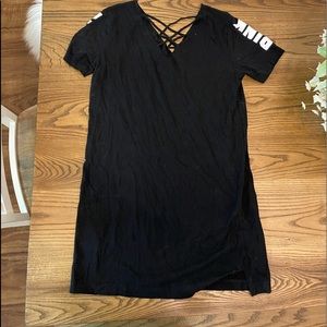 Victoria’s Secret black T-shirt dress small